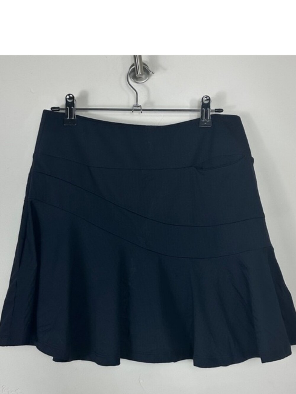 IBKUL Black Flounce Skort - Women's Athletic Skirt - Picture 10 of 13